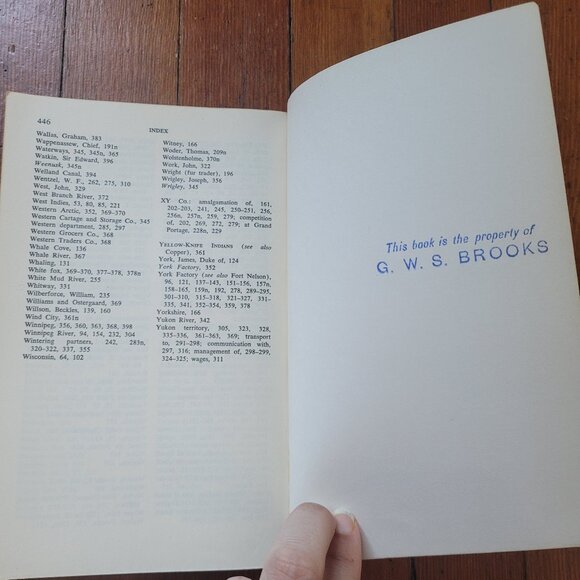 The Fur Trade in Canada - Harold A. Innis, 1967, Good Vintage - Picture 7 of 7